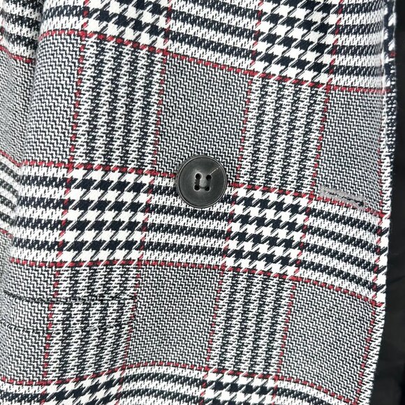 Anine Bing Madeleine Plaid Blazer Jacket Medium - Picture 4 of 9